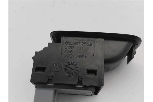 Recambio de mando elevalunas trasero derecho para volkswagen polo v (6r1) 1.4 advance referencia OEM IAM 6R0867255B  