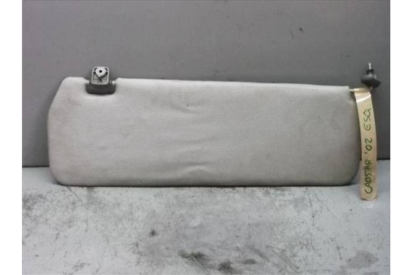 Recambio de parasol izquierdo para nissan cabstar e 110.35 referencia OEM IAM   