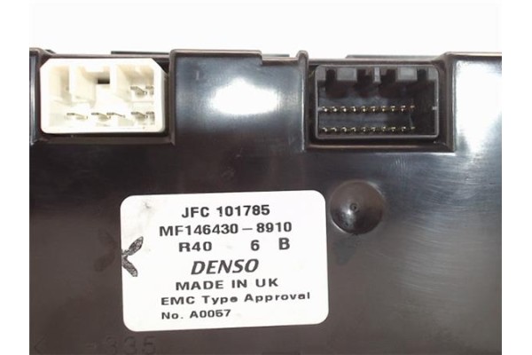 Recambio de mandos climatizador para rover rover 75 (rj) 1.8 comfort referencia OEM IAM MF1464308910 JFC101785 