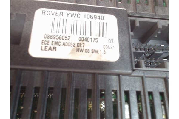 Recambio de mando de luces para rover rover 75 (rj) 1.8 comfort referencia OEM IAM YWC106940  
