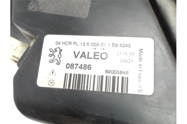 Recambio de faro delantero dcho para peugeot 306 3/5 pt. (s1) referencia OEM IAM 087486 89003846 