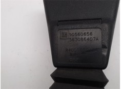 Recambio de anclaje cinturon delantero derecho para opel zafira a 1.8 16v referencia OEM IAM 90560656 5633086407A 
