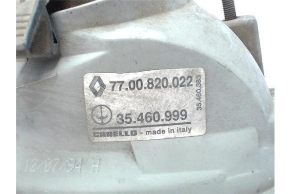 Recambio de faro delantero dcho para renault twingo i (c06) referencia OEM IAM 7700820022 35460999 