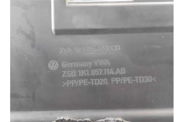 Recambio de guantera salpicadero para volkswagen golf vi (5k1) 1.6 advance referencia OEM IAM 1K1857097CD 1K1857114AB 