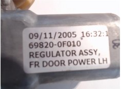 Recambio de mecanismo elevalunas delantero izquierdo para toyota corolla verso (r1) 1.8 sol referencia OEM IAM 698200F010  