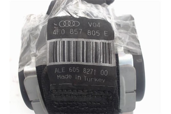 Recambio de cinturon seguridad trasero derecho para audi a6 avant (4f5) 2.8 fsi referencia OEM IAM 4f0857805e 605827100 