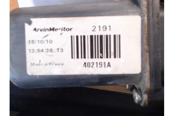 Recambio de mecanismo elevalunas trasero izquierdo para nissan qashqai +2 (jj10) 1.5 acenta referencia OEM IAM 402191A  