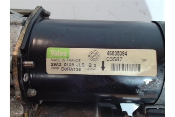 Recambio de motor arranque para fiat stilo (192) 1.2 16v (192_xa1b) referencia OEM IAM D6RA138 46835094 