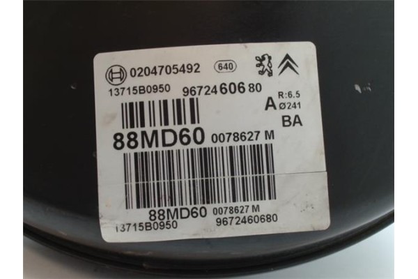 Recambio de servofreno para citroen c3 1.4 attraction referencia OEM IAM 9672460680  