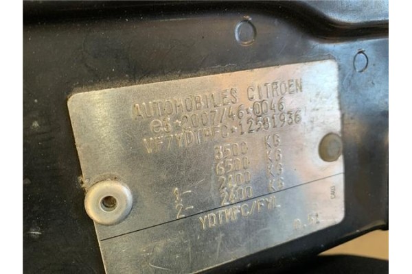 Recambio de frente delantero para citroen jumper furgón 2.2 hdi 120 referencia OEM IAM 1611621680  