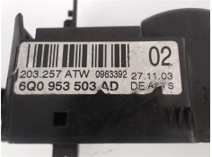 Recambio de mando intermitencia para seat ibiza (6l1) referencia OEM IAM (6Q0953503AD) 0963392 