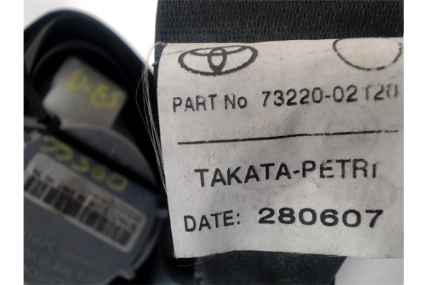 Recambio de cinturon seguridad delantero derecho para toyota auris (e15) 2.0 d-4d referencia OEM IAM 7322002120 1ADFTV 