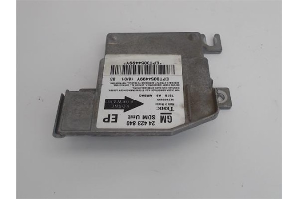 Recambio de centralita airbag para opel corsa c 1.7 club referencia OEM IAM 327963935  