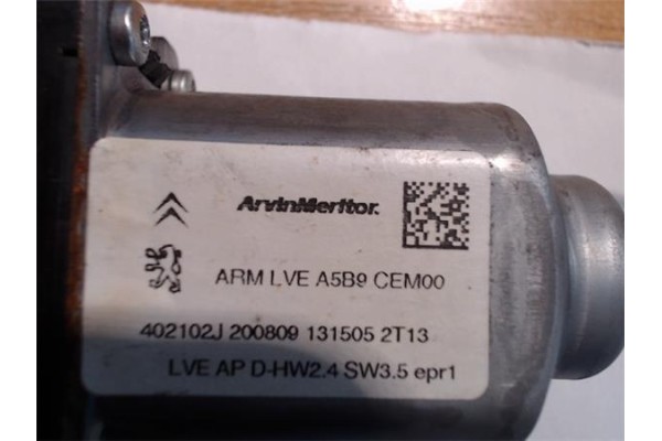 Recambio de mecanismo elevalunas delantero derecho para peugeot partner tepee 1.6 hdi referencia OEM IAM 42102J200809 1315052T 