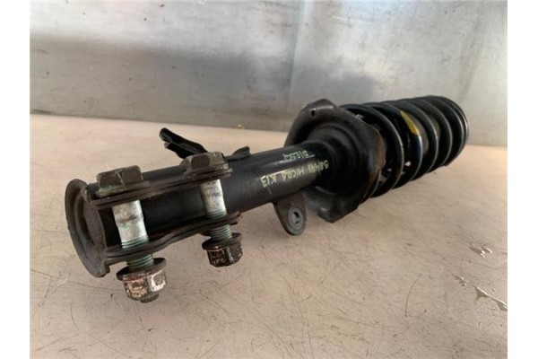 Recambio de amortiguador delantero izquierdo para nissan micra iv (k13k/kk) 1.2 acenta referencia OEM IAM 543031HA3A 540101HA0A 