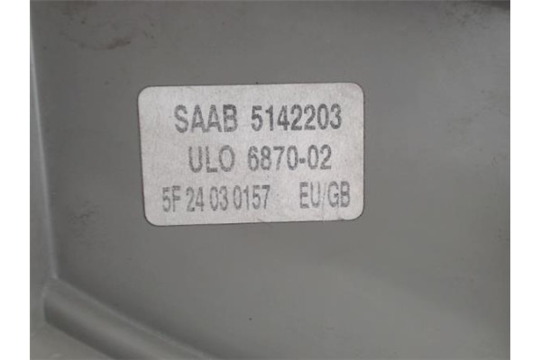 Recambio de piloto trasero derecho para saab 9-5 berlina referencia OEM IAM 5142203  