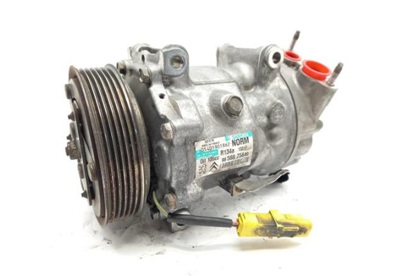 Recambio de compresor aire acond. para citroen c4 picasso 1.6 hdi referencia OEM IAM 9659875880 SD7C16 1331F 6453ZC , PEUGEOT | 