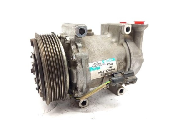 Recambio de compresor aire acond. para ford fiesta v (jh_, jd_) 1.4 tdci referencia OEM IAM 2S6119D629AE SD6V12 1442F (YS4H19D62