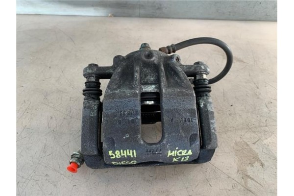 Recambio de pinza freno delantero izquierda para nissan micra iv (k13k/kk) 1.2 acenta referencia OEM IAM 410011HA0A 410111HA0B 