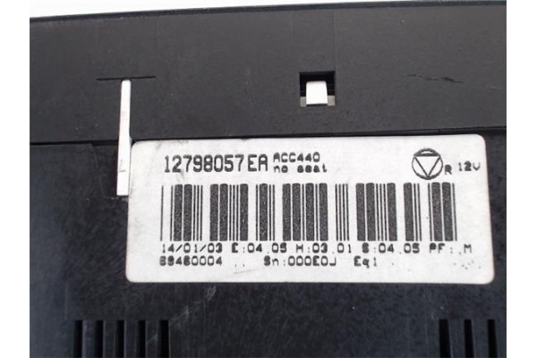 Recambio de mandos climatizador para saab 9-3 berlina 2.2 tid referencia OEM IAM 12798057EA.  
