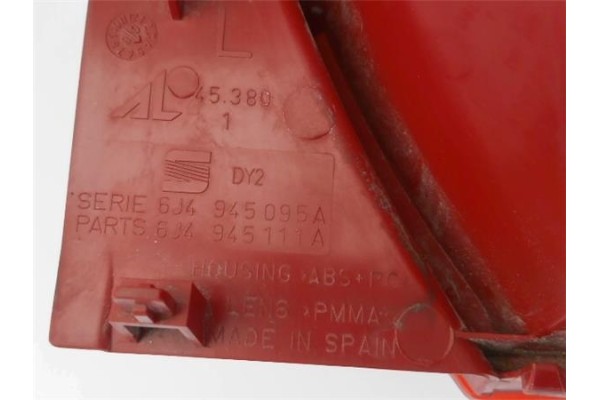 Recambio de piloto trasero izquierdo para seat ibiza berlina (6j5) 1.4 referencia OEM IAM 6J4945096H  