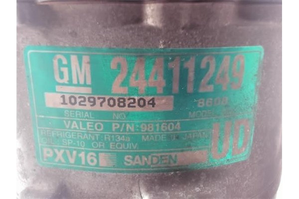 Recambio de compresor aire acond. para saab 9-3 berlina 2.2 tid referencia OEM IAM 24411249 PXV16 8608 13140505 , OPEL | 6854005