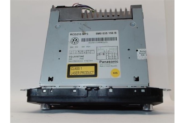 Recambio de radio / cd para volkswagen polo v (6r1) 1.6 advance referencia OEM IAM 5M0035156B  