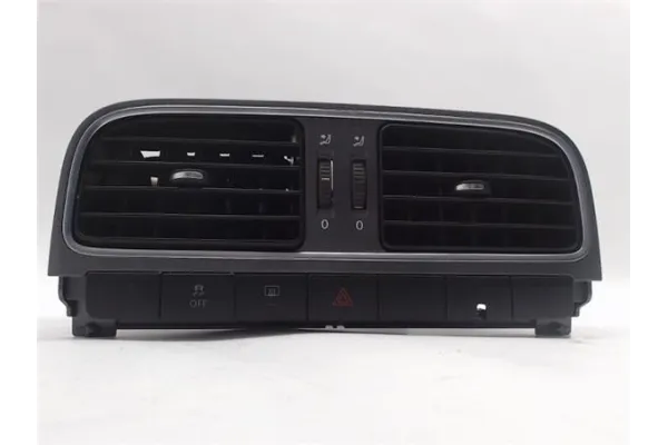 Recambio de tobera superior central ventilacion salpicadero para volkswagen polo v (6r1) 1.6 advance referencia OEM IAM 6R081972