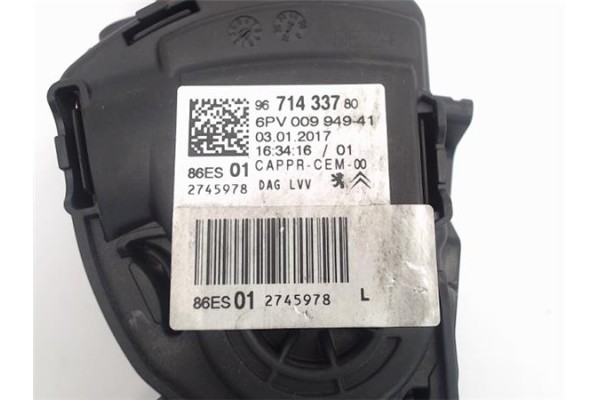 Recambio de pedal acelerador para citroen c-elysée 1.6 exclusive referencia OEM IAM 9671433780  