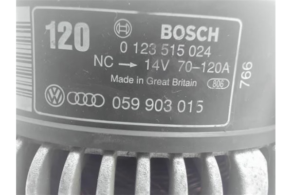 Recambio de alternador para audi a6 berlina (4b2) 2.5 tdi referencia OEM IAM 059903015 0123515024 46903015F , AUDI | 59903015X ,