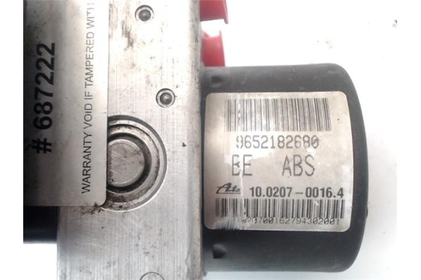 Recambio de nucleo abs para citroen c3 1.4 i referencia OEM IAM 9652182680 10097011183 