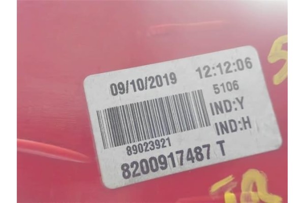 Recambio de piloto trasero derecho para renault clio ii fase ii (b/cb0) 1.5 authentique referencia OEM IAM 8200917487T  