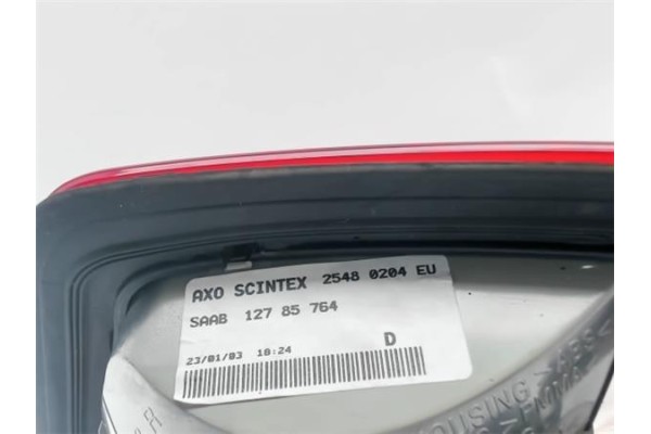 Recambio de piloto interior derecho para saab 9-3 berlina 2.2 tid referencia OEM IAM 12785764 25480204EU 