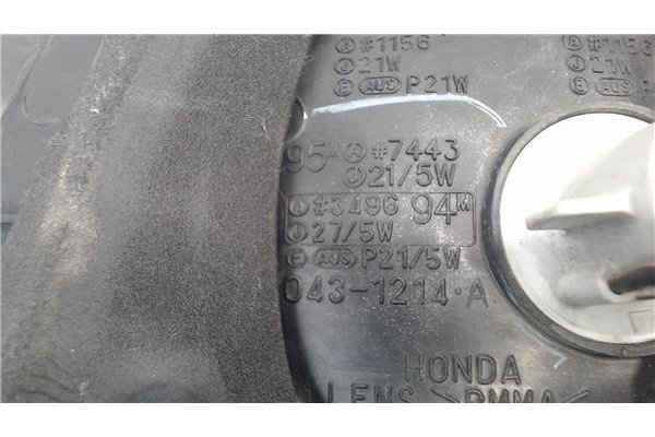 Recambio de piloto trasero derecho para honda accord coupé (cd) referencia OEM IAM 33501SV4A03  