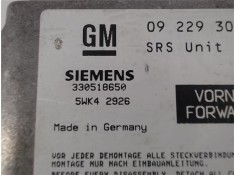 Recambio de centralita airbag para opel vectra c berlina referencia OEM IAM 330518650 5WK42926 