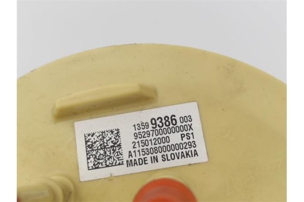 Recambio de bomba combustible para opel astra k berlina 5p 1.6 dynamic referencia OEM IAM 13599392 13599386 