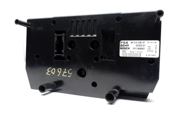 Recambio de mandos climatizador para citroen xsara picasso 1.6 hdi referencia OEM IAM 96514030XT F011500007 