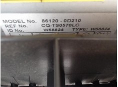 Recambio de radio / cd para toyota yaris (ksp9/scp9/nlp9) 1.3 vvt-i referencia OEM IAM CQTS0570LC  