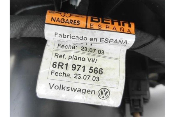 Recambio de motor calefaccion para volkswagen polo v (6r1) 1.4 advance referencia OEM IAM 6Q1820015H  