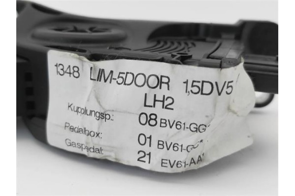 Recambio de pedal acelerador para ford focus berlina (cew) 1.5 business referencia OEM IAM EV61-9F836-AA 6PV 010 368-80 