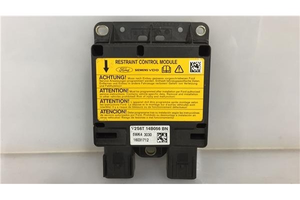 Recambio de centralita airbag para ford fiesta v (jh_, jd_) 1.4 tdci referencia OEM IAM 2S6T14B056BN 5WK43030 