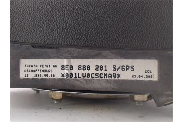 Recambio de airbag volante para audi a4 berlina (8e) referencia OEM IAM 8E0880201 06250210802817 