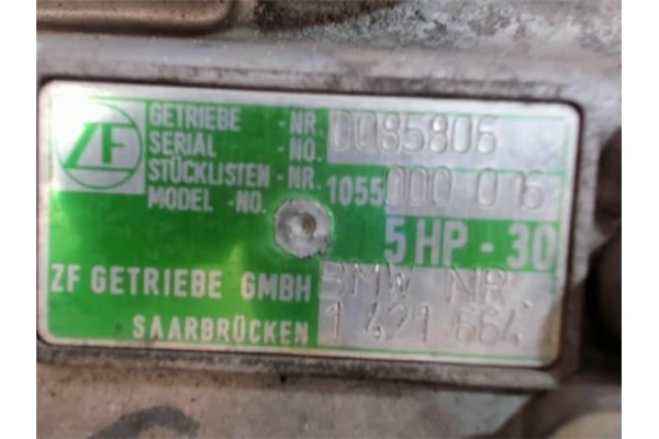 Recambio de caja cambios automatica para bmw serie 7 (e38) 4.0 740il automático referencia OEM IAM ZFHP30 1421664 