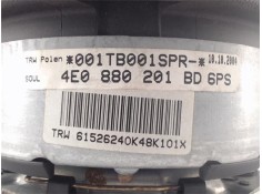 Recambio de airbag volante para audi a8 (4e) referencia OEM IAM 4E0880201BD 001TB001SPR 