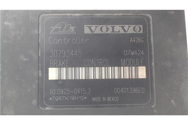 Recambio de nucleo abs para volvo s60 berlina 2.4 d5 referencia OEM IAM 30793445 10020405084 