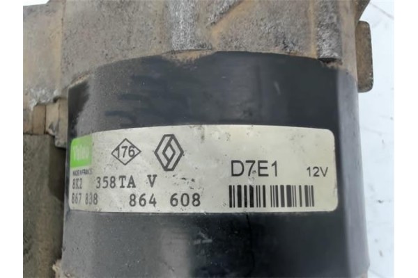 Recambio de motor arranque para renault clio ii fase i (b/cb0) 1.2 referencia OEM IAM  D7E1 