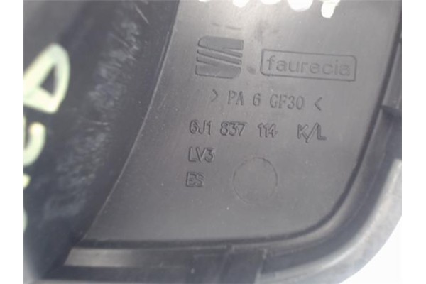 Recambio de manilla int. puerta delantero derecha para seat ibiza (6p1) 1.0 style referencia OEM IAM 6J1837114  