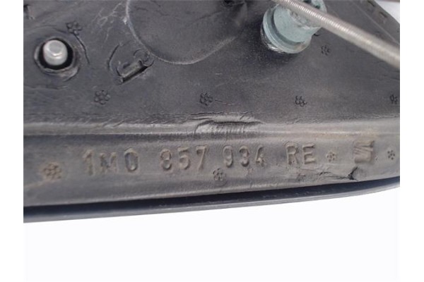Recambio de retrovisor derecho para seat ibiza (6k1) referencia OEM IAM 1M0857934RE  