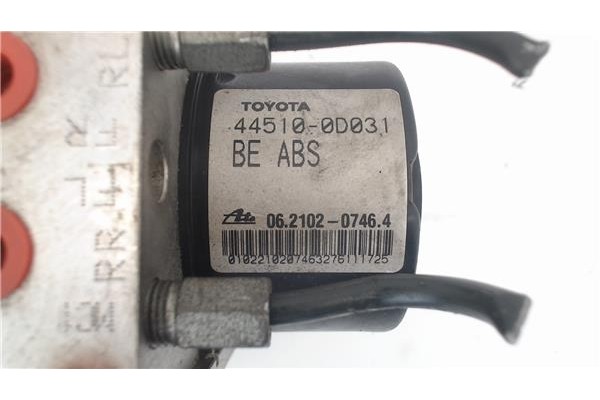 Recambio de nucleo abs para toyota yaris (ksp9/scp9/nlp9) 1.3 vvt-i referencia OEM IAM 895410d040  