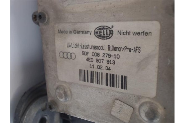 Recambio de faro delantero izquierdo para audi a8 (4e) 4.0 tdi quattro referencia OEM IAM   